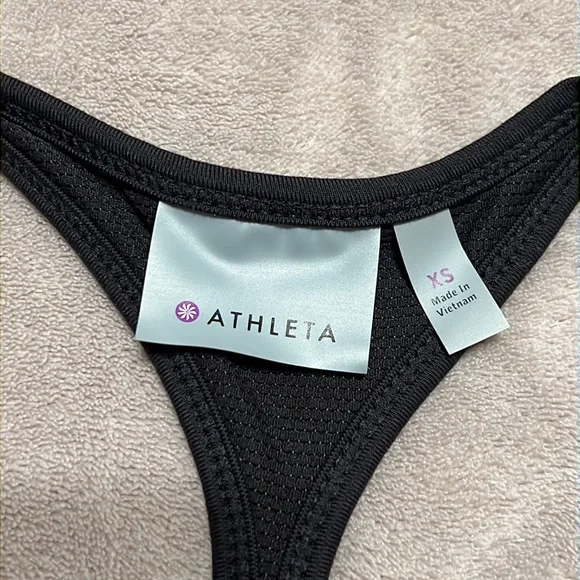 Athleta Black Tank Racerback with Built in Bra - Picture 5 of 13
